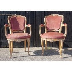 2 fauteuils cabriolets...