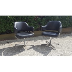 Paire de fauteuils 1970